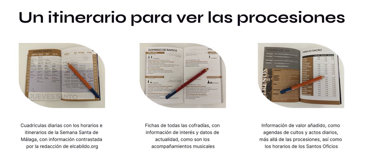 ⏳ Llega una nueva #SemanaSanta (...)

¿Y si editamos en papel el #itinerarioElCabildo 2024? #cofradíasMLG

👉 elcabildo.org