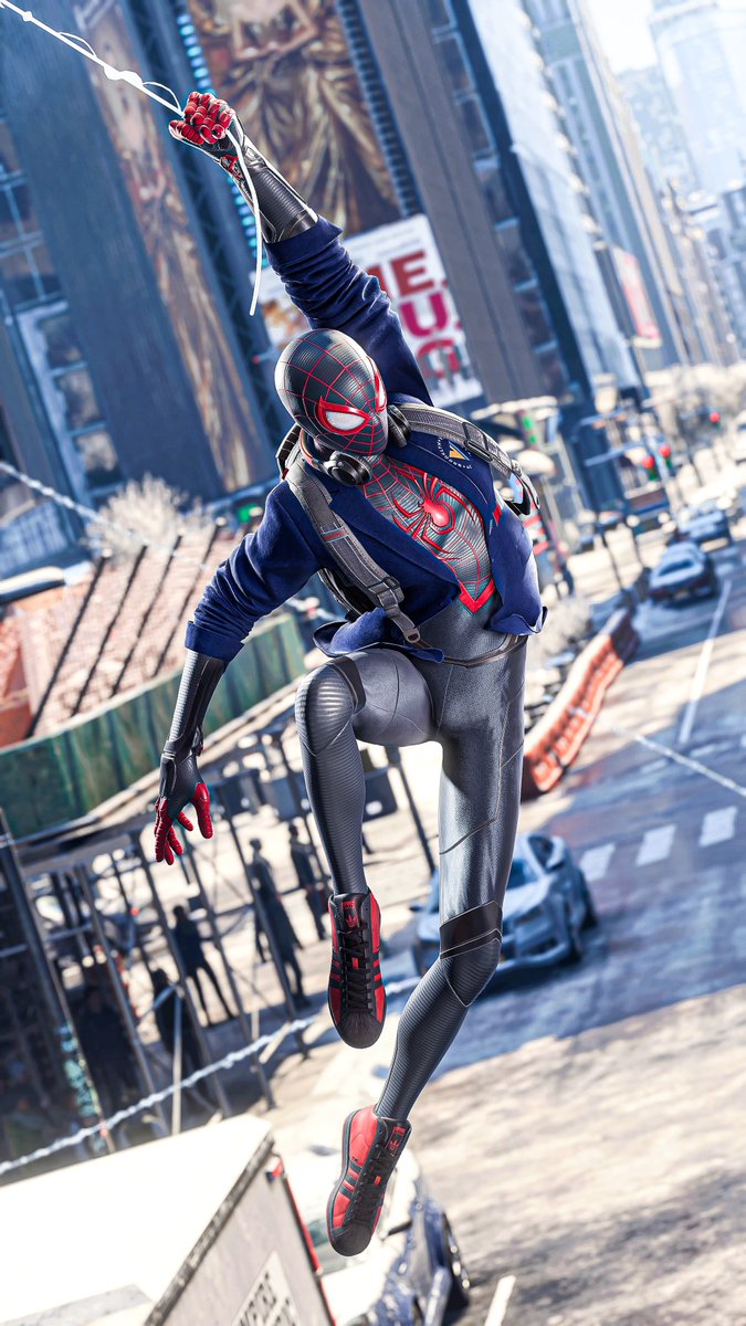Marvel's Spider-Man: Miles Morales @insomniacgames #MilesMoralesPS5 #InsomGamesCommunity #InsomGamesSpotlight #VirtualPhotography