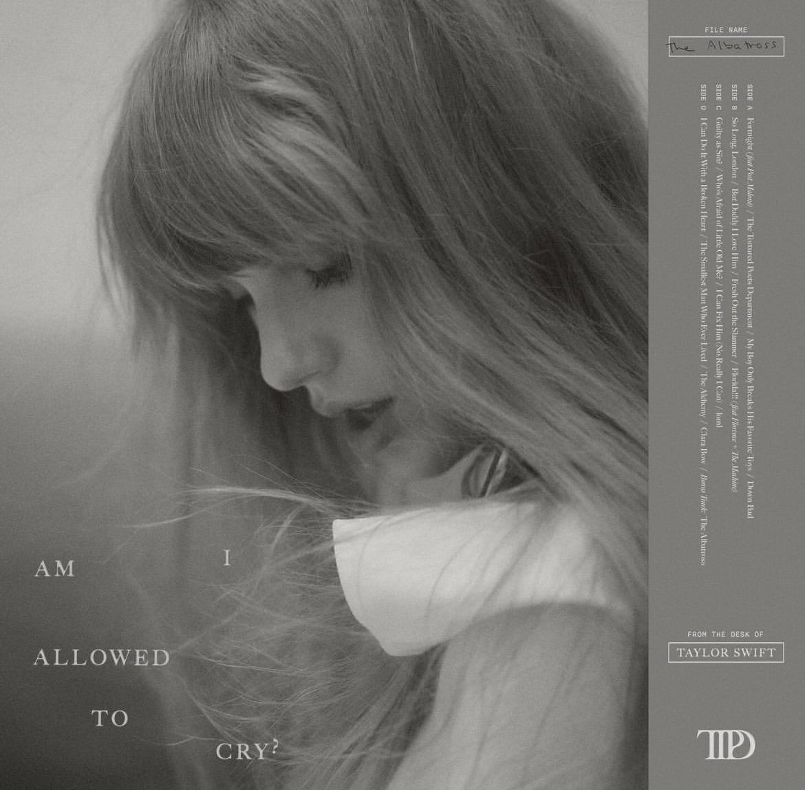 lujan1989_'s tweet image. AM                        I
ALLOWED
            TO
                             CRY? 😭 #TSTTPD