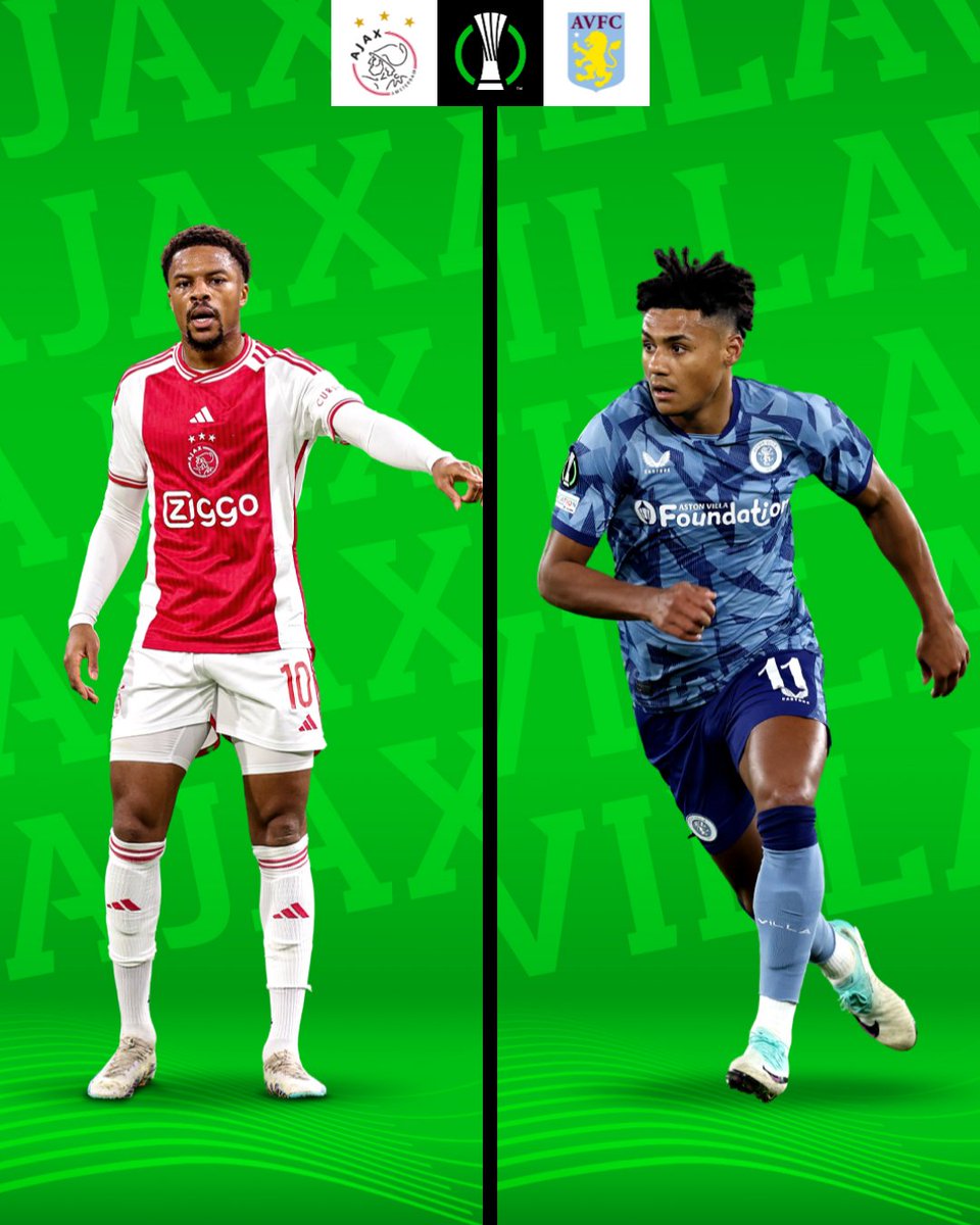 Conf_League's tweet image. 🇳🇱 Ajax vs Aston Villa 🏴󠁧󠁢󠁥󠁮󠁧󠁿

#UECLdraw