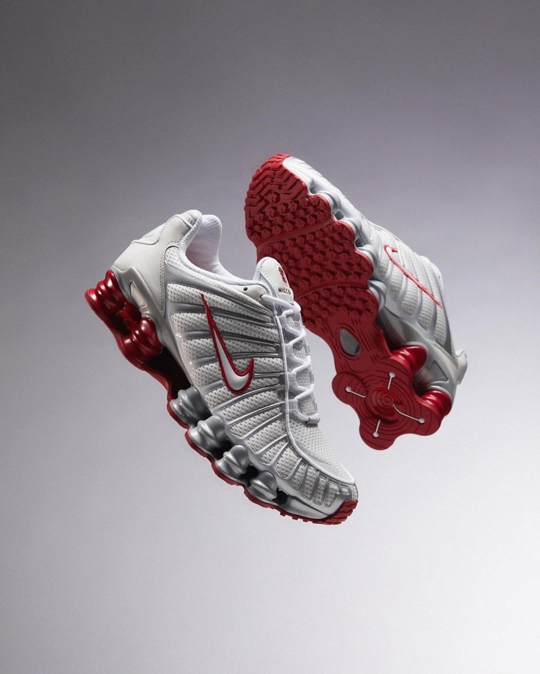 Nike Shox TL platinum tint ホワイトレッド fz4344-001_1.jpg