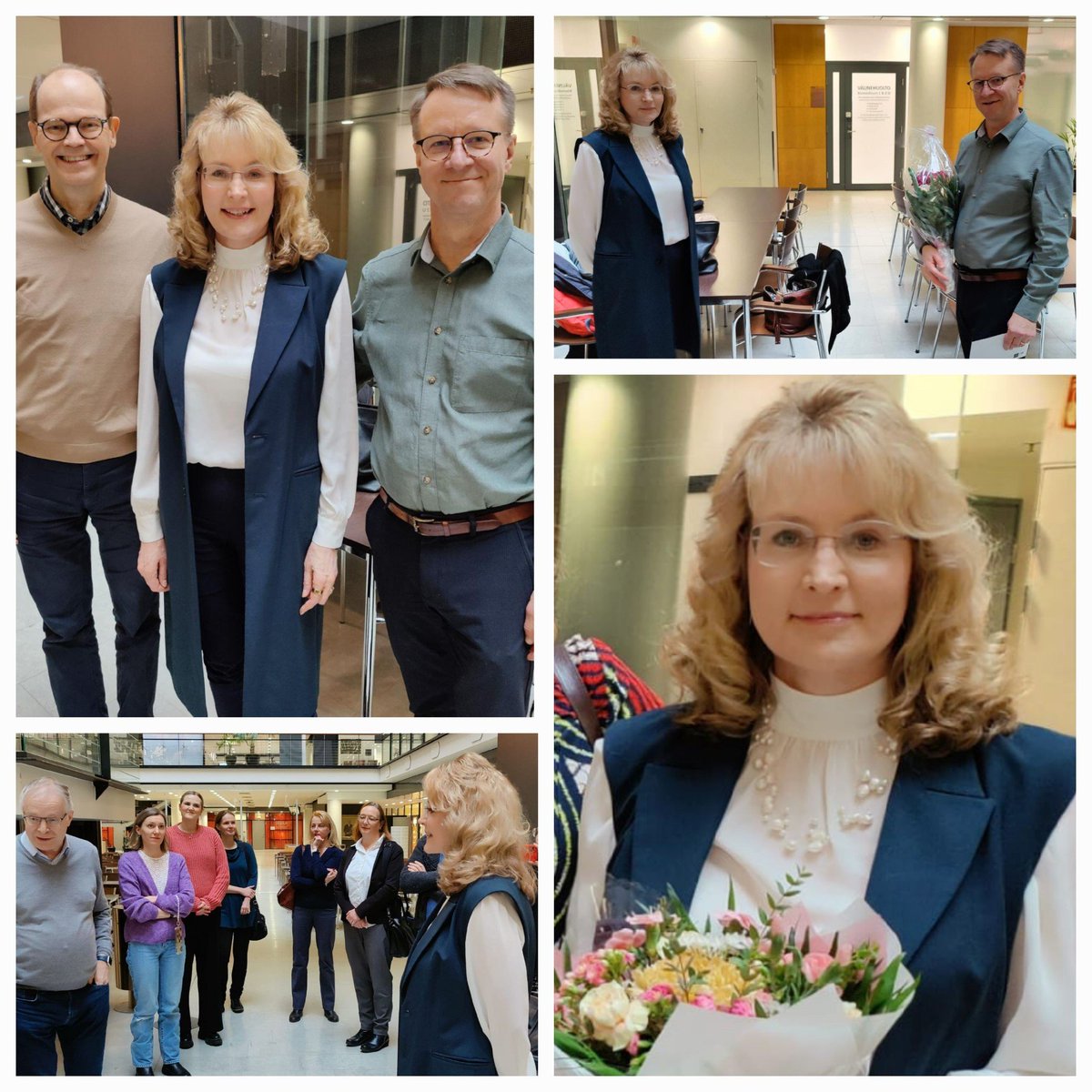 Lämmin kiitos <a href="/AnnePatana/">Anne Patana</a>💐
Onnea ja menestystä uudessa tehtävässäsi <a href="/Kuntoutussaatio/">Kuntoutussäätiö</a>'ssä!

<a href="/HkiBrainMind/">Helsinki Brain & Mind</a>
<a href="/helsinkiuni/">University of Helsinki</a> 
<a href="/AaltoUniversity/">Aalto University</a> 
<a href="/HUS_fi/">HUS Helsingin yliopistollinen sairaala</a> 
<a href="/NeurocenterFI/">NeurocenterFI</a> 
#codedtoconnect