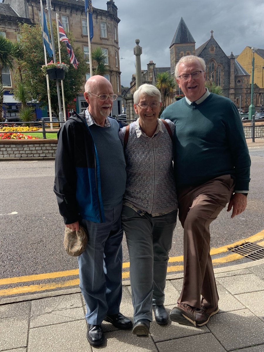 Barmill Jolly Beggars Burns Club summer outing to Oban. Strong Dalry contingent so the Trust were happy to help fund this trip.