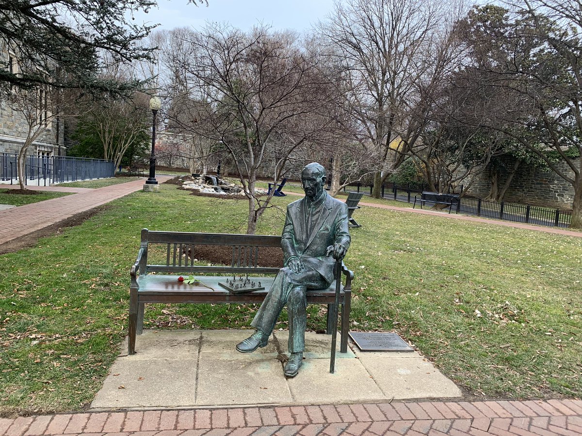 Jan Karski Memorial at Georgetown University, where Karski taught for decades.