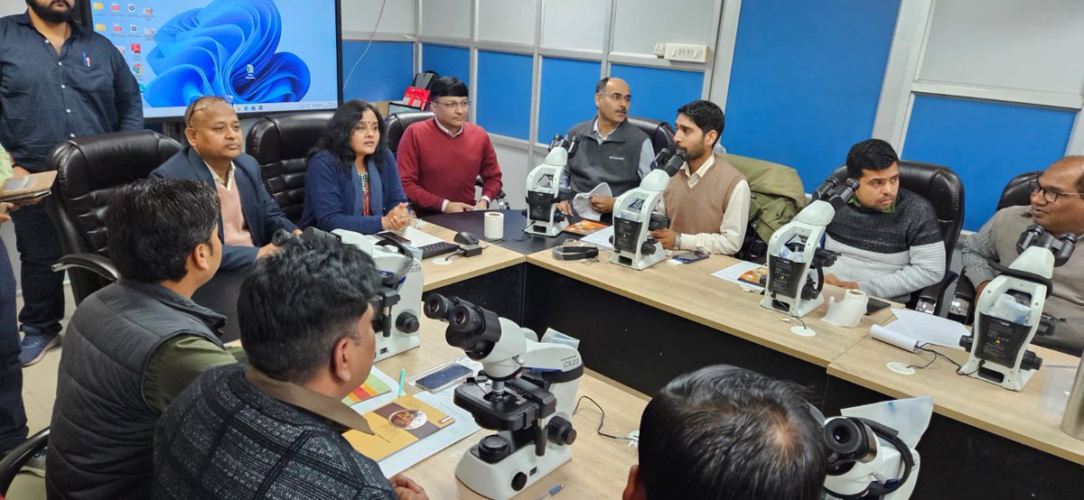 PATH-CHRI facilitated state level laboratory technicians training on Microscopy, through our TSU in collaboration with RD office in Lucknow-Uttar Pradesh, for VBDs including Malaria-Dengue; with project funding form CSR initiatives of Godrej Consumer Product Limited.