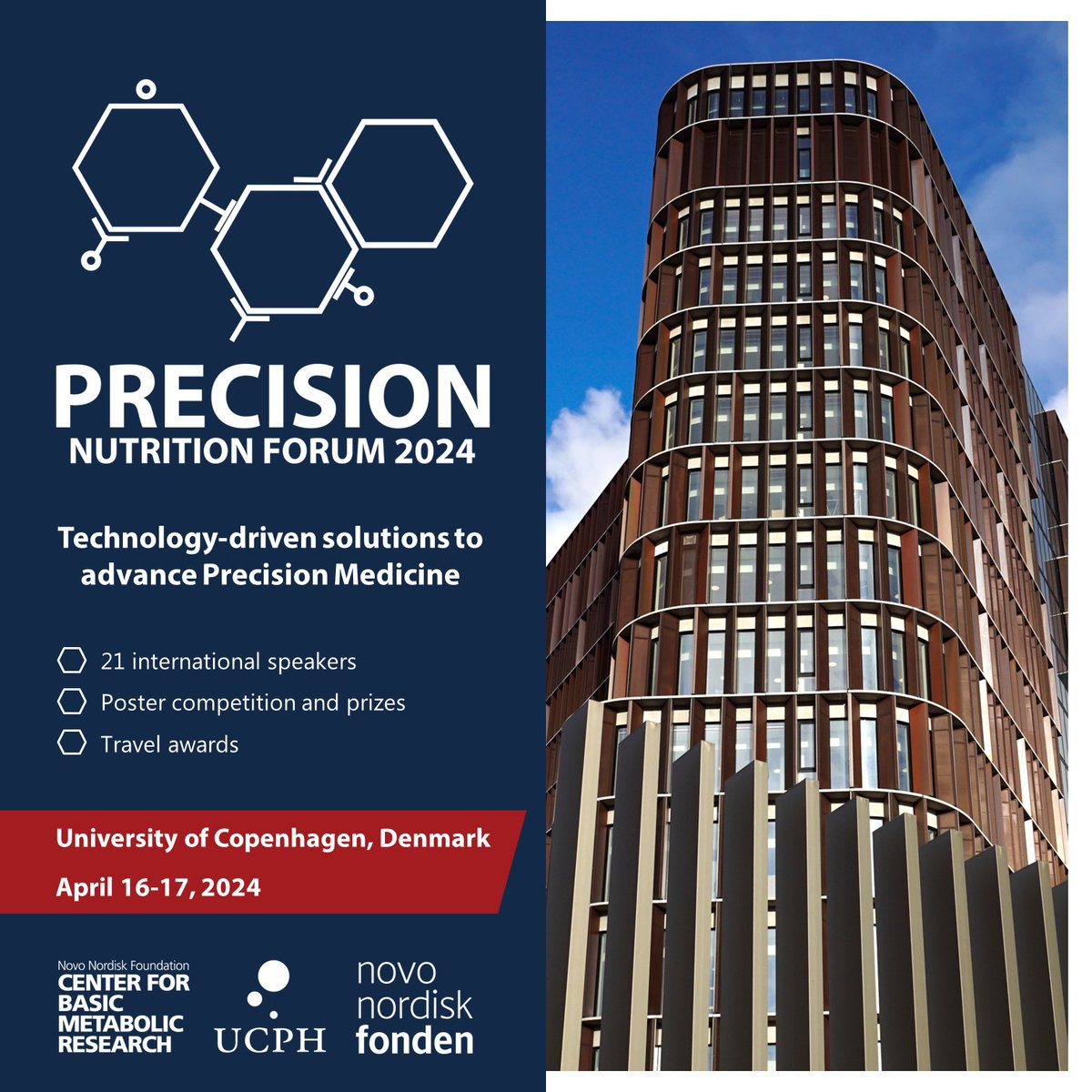 The Abstract Submission Deadline for #PNF2024 is only 1 week away!

6 short talks will be selected from submitted abstracts, and there are multiple travel awards. A Garmin watch awaits the best abstract/poster!

Final program and registration: eventsignup.ku.dk/precisionnutri…