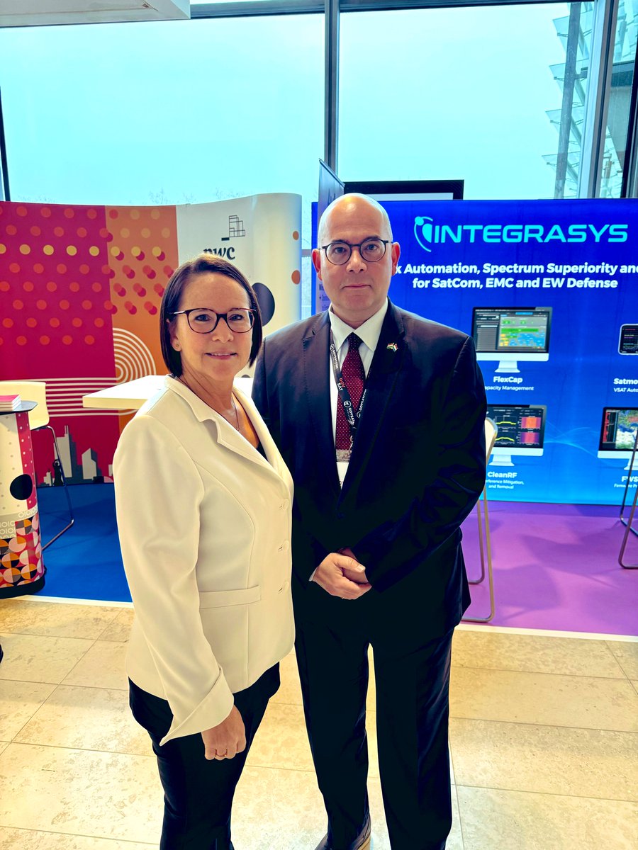 tamasivankovacs's tweet photo. 🇭🇺🤝🇱🇺 It was my great pleasure to attend the outstanding 2024 edition of the @govsatcom conference 🛰️ in @CityLuxembourg yesterday. Very happy to meet again @Defense_lu Minister @Yuriko_Backes and @ArmyLuxembourg Chief of #Defence, General Steve #Thull and to talk about the upcoming #Hungary-#Luxembourg #diplomatic #centennial 🇭🇺💯🇱🇺, the coinciding crucial 2024 🇧🇪🇭🇺 EU 🇪🇺 Presidency year and our #EU #HoMs and other plans in the country, including the 17-19 April participation of #Hungarian space industry companies, professional associations & R+D institutions to participate in our #Walloon-#Luxembourg #Space #Industry #Roadshow 🚀 visiting @thalesgroup’s #Thales #Alenia #Space #satellite manufacturing company and centre of excellence, the Centre #Spatial de #Liège research & test centre in @VilledeLiege and @LuxSpaceAgency.
