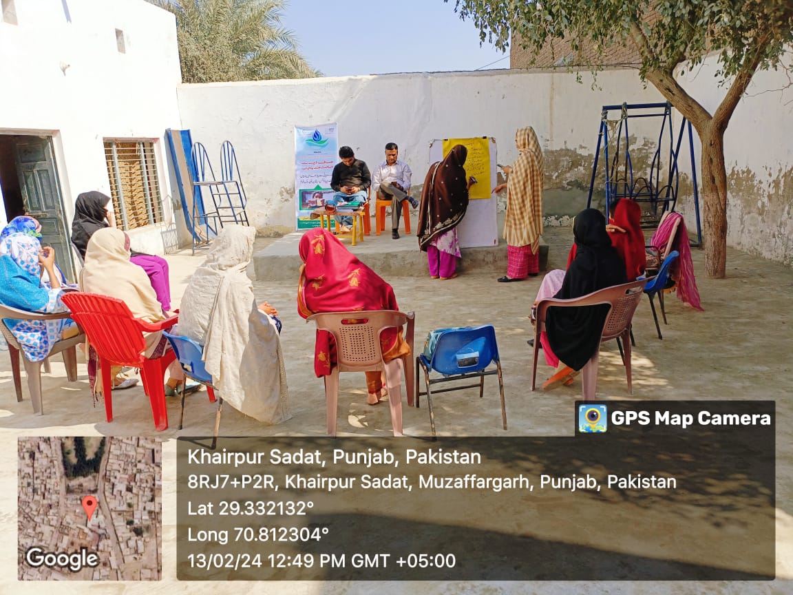PRMSC_Official's tweet image. 14 فروری:پنجاب رورل میونسپل سروسز کمپنی (PRMSC) نے Strengthening Participatory Organization (SPO) ٹیم کے تعاون سے بستی نہال والا، موضع میل منجیت بستی لغاری موضع عظمت پور،تحصیل علی پور میں مقامی کمیونٹی اور ویلج آرگنائزیشن (VO) کےاراکین کے ساتھ ایک میٹنگ کااہتمام کیا۔ 
#PRMSC