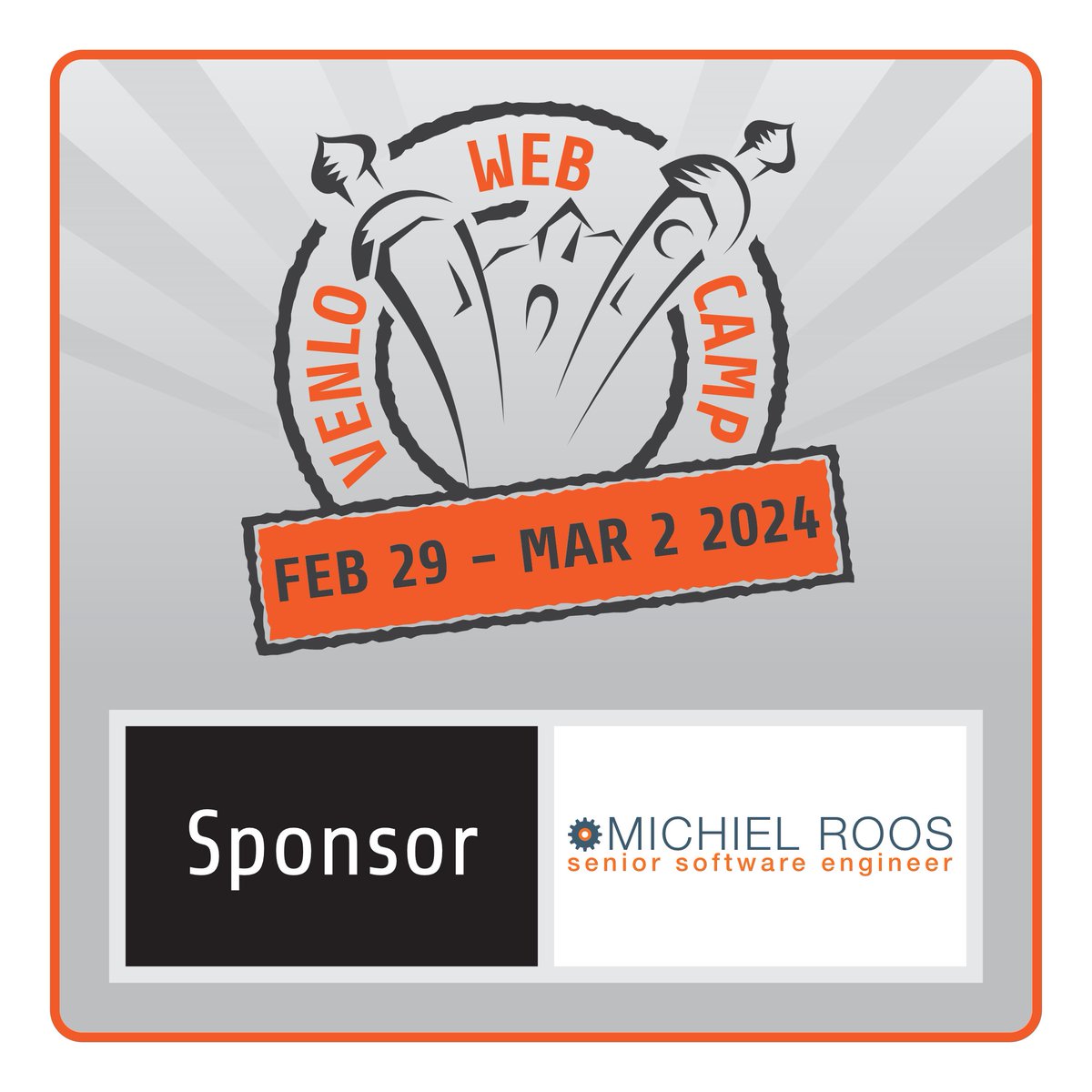 Shoutout to our value sponsor <a href="/TuurlijkNiet/">Michiel ███████ 🍌 🇳🇱</a>! 💥

Your commitment ensures the success of our event, and we're grateful for your partnership. 🤝

We are looking forward to an incredible event together!

Get your ticket here: webcampvenlo.nl/tickets