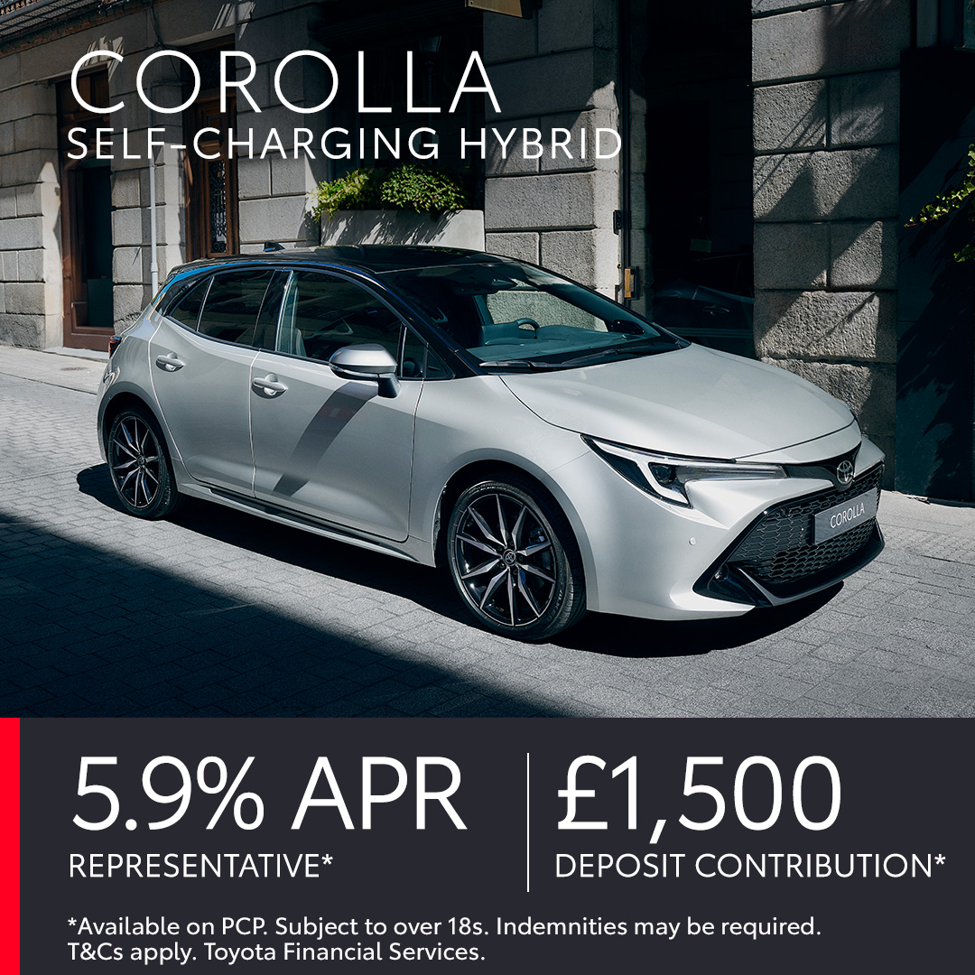 Toyota self charging hybrid advert deals