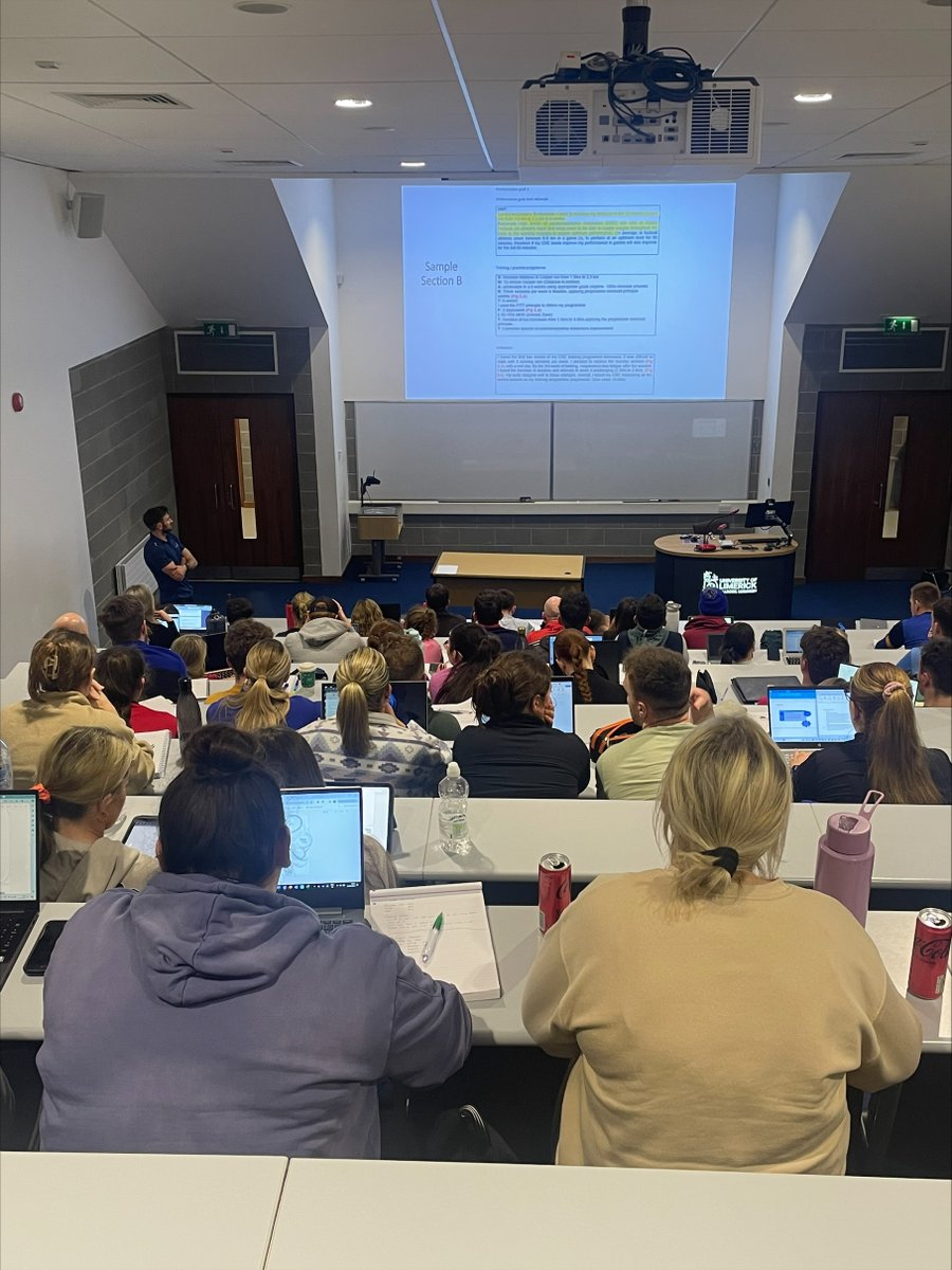 Some exciting insights for undergrad & postgrad Physical Education students this week! 📚 During a #LCPE workshop @BrendanOK_ delved into #LCPE assessment components, while @acalderon_pe showcased integrating theory and practice, along with diverse learning outcomes. 🧠