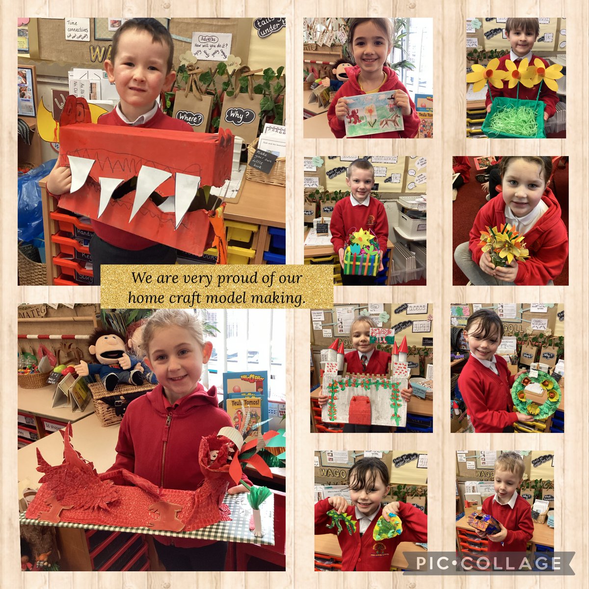 Welsh week is off to a great start, a carousel of activities  to celebrate Wonderful Wales. Ardderchog Dosbarth Ebbw @GlyncoedP #GPSREACH