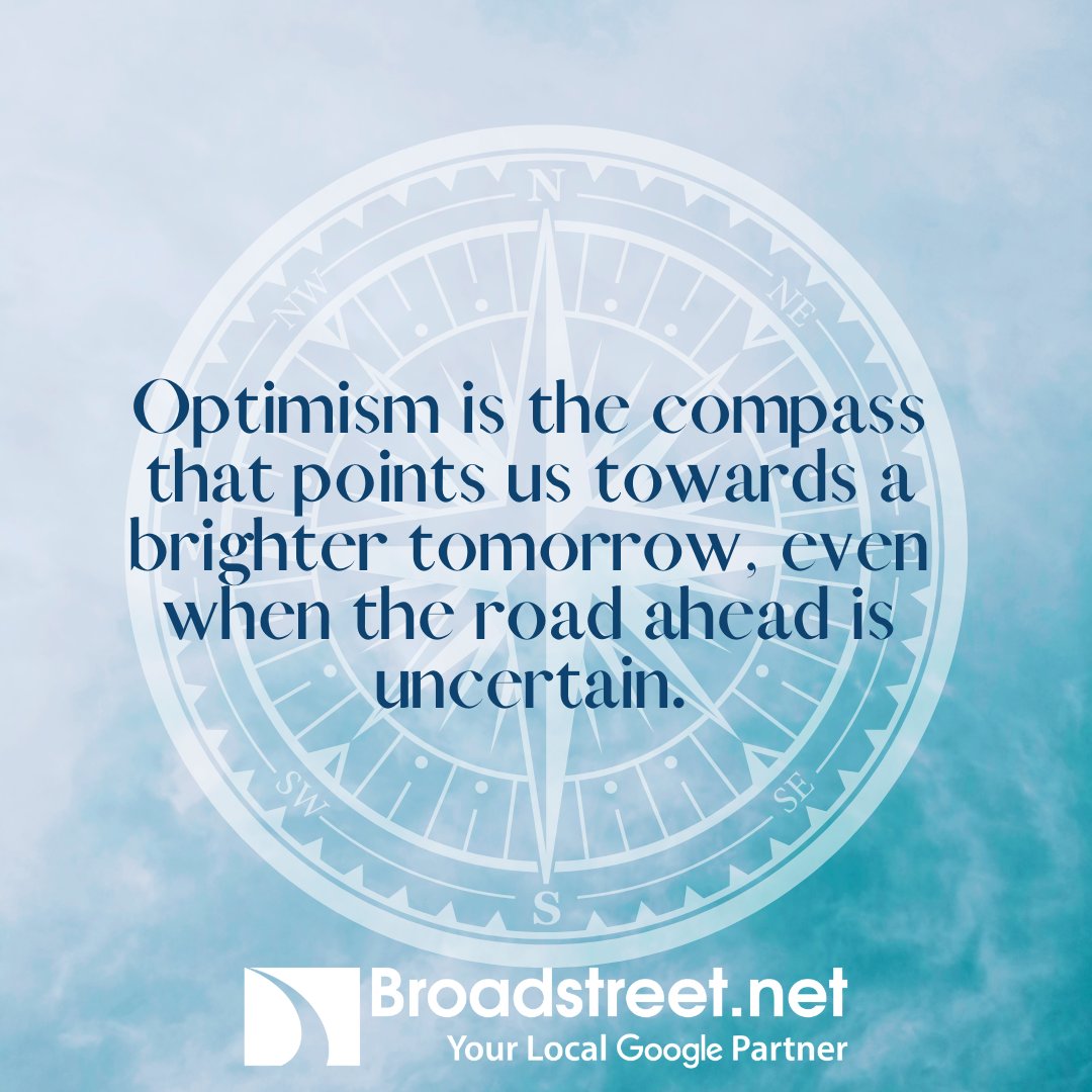 ✨ Embrace the Power of Optimism with Broadstreet! Join hands with Broadstreet as we navigate the digital landscape together. 🌐

🔗 Click Broadstreet.net to discover how we can light up your digital future.

#OptimismInAction #DigitalMarketing #Broadstreet