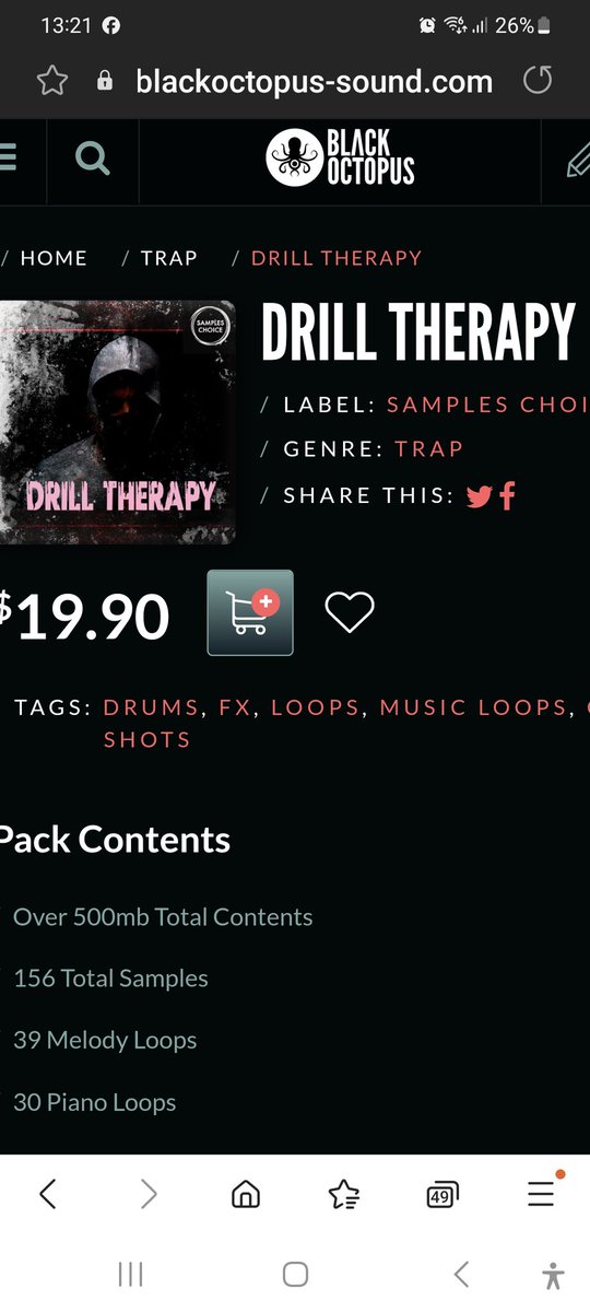 Samples Choice (@sampleschoice) on Twitter photo Drill Therapy
Out now
on <a href="/_blackoctopus_/">Black Octopus Sound</a>
blackoctopus-sound.com/label/samples-…
#trapmusic #trapbeats #drillmusic #drillbeats #traplove #trapvibes #hiphopbeats #musicproducer #producerlife #producerlifestyle #typebeat #abletonlive #hiphopproducer #beatproducer #typebeats #melodictrap Drill Therapy
Out now
on <a href="/_blackoctopus_/">Black Octopus Sound</a>
blackoctopus-sound.com/label/samples-…
#trapmusic #trapbeats #drillmusic #drillbeats #traplove #trapvibes #hiphopbeats #musicproducer #producerlife #producerlifestyle #typebeat #abletonlive #hiphopproducer #beatproducer #typebeats #melodictrap