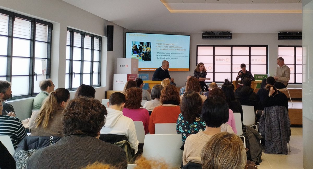 <a href="/Inbiku1/">Inbiku</a> eta <a href="/GoiztiriElkarte/">Goiztiri Elkartea</a> ak bultzatutako ETORKINET - migratzaileentzat kalitatezko ekintzailetza eta enplegua - proiektuaren emaitzak ezagutzen gaude, <a href="/EconomiaJusta/">Economistas sin Fronteras</a> ren esku-hartzearekin