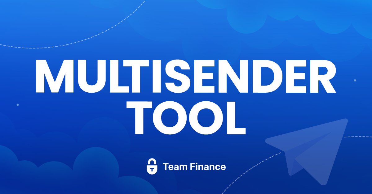 Definews_Info's tweet image. 💠 @TeamFinance_ has introduced #MultiSender Tool

⛽ Cut down on gas fees with Team Finance&apos;s cost-efficient multisender solution

✨ Combine multiple expensive transactions into a single one and maintain low costs

🔽 VISIT
team.finance
#Definews