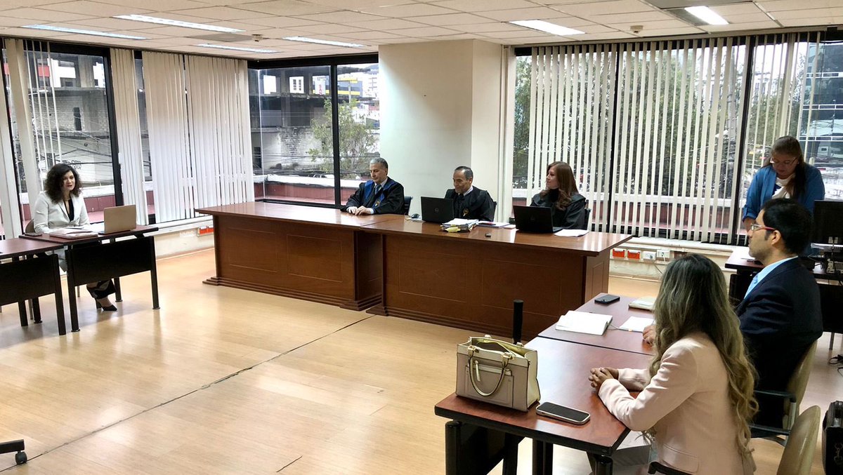 🟣#SalaTributariaCNJ | Dr. Gustavo Durango (ponente), Dra. Rosana Morales y Dr. Fernando Cohn instalan audiencia. #AudienciasCNJ