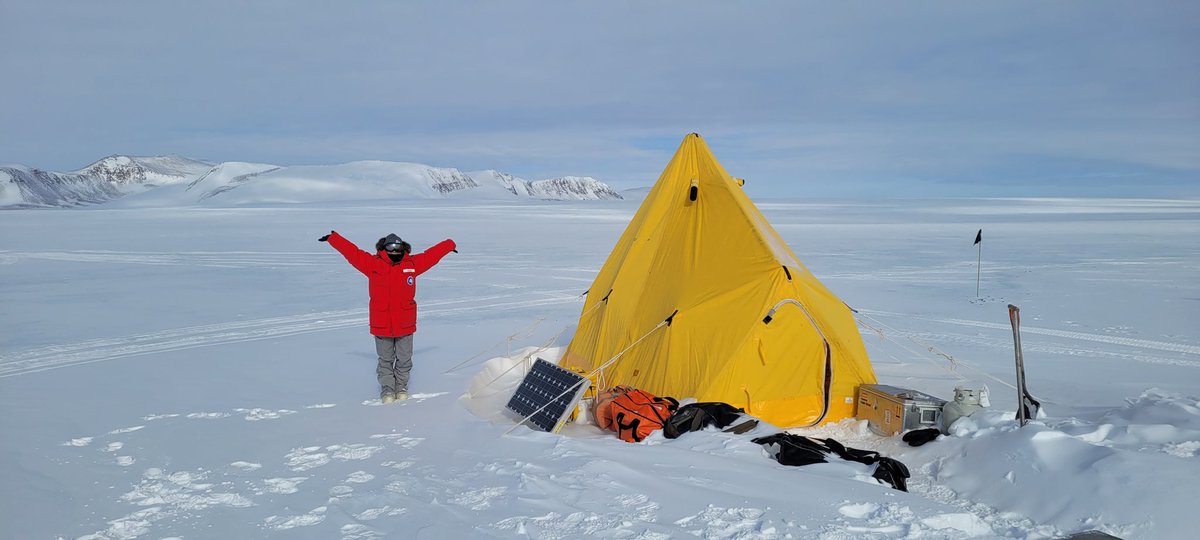 I've finally returned from an incredible 2 months in Antarctica, collecting meteorites with the legendary #ANSMET team! ☄️

We collected a whopping 207 samples for science! 

Beyond grateful for the experience ❤️ &amp; can't wait to see the results of the meteorite classifications.