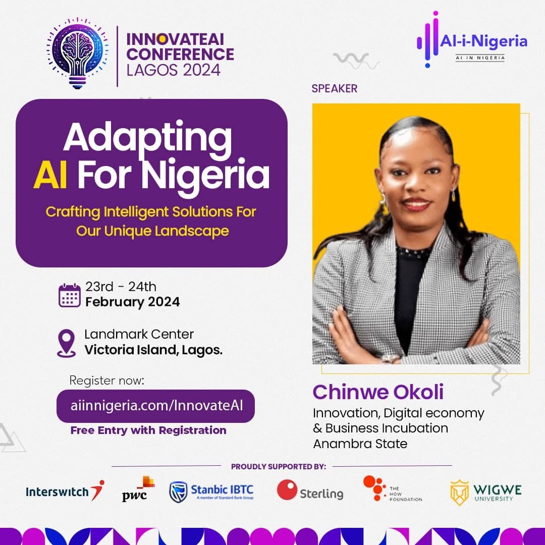 Chinweokoli's tweet image. #AIinNigeria #solutioninnovationdistrict