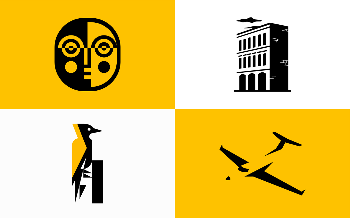 LucianUnom's tweet photo. The interplay of negative space in geometric logos reveals a design's hidden poetry. Skillful use of the spaces between shapes crafts subtle messages or unveils hidden images, adding layers of intrigue.
#BrandDesign #CleanGeometry #LogoDesign #Logo #Geometry https://t.co/OTRDzY2qG9