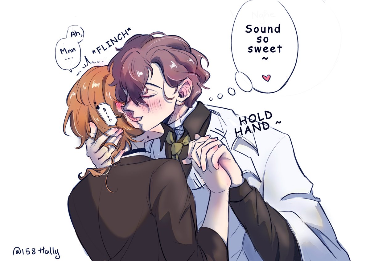 158Hally's tweet photo. Their cute intimate moments 😚😍
#BSD 
#Dachuu https://t.co/2ZchNP3e1Q