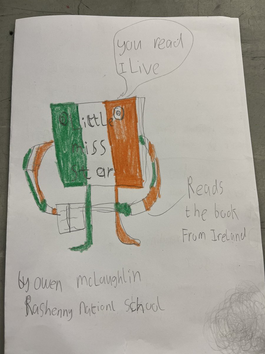 Loving these words from Owen at Rasheney school this morning: ‘You read, I live.’ Words every book must live by. Ahead of #IrelandReads 2024 the kids here are all writing about the importance of getting Ireland reading. @LibrariesIre @DonegalLibrary #getlost