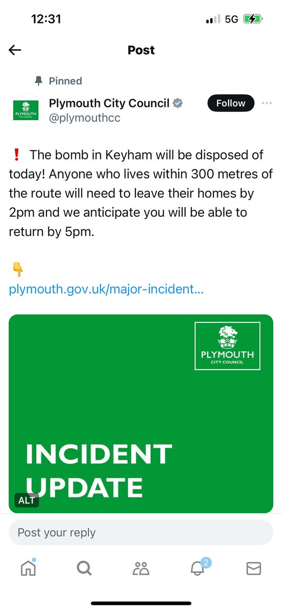 Very impressed with the updates on TV, Radio and social media regarding the major incident happening in Plymouth. I even got the national alert on my phone. ⁦@NPTDevonport⁩ ⁦@Matt_Longman_⁩ keep up the amazing work. It’s a tough few days. 🙏🙏💯💯💪💪