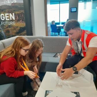 Welcome to the ‘world of work’ – a visit to our HQ building for P7 @BowhousePS to speak with @INEOS colleagues and gain an insight into what we do. It was a pleasure to meet you all and answer your questions