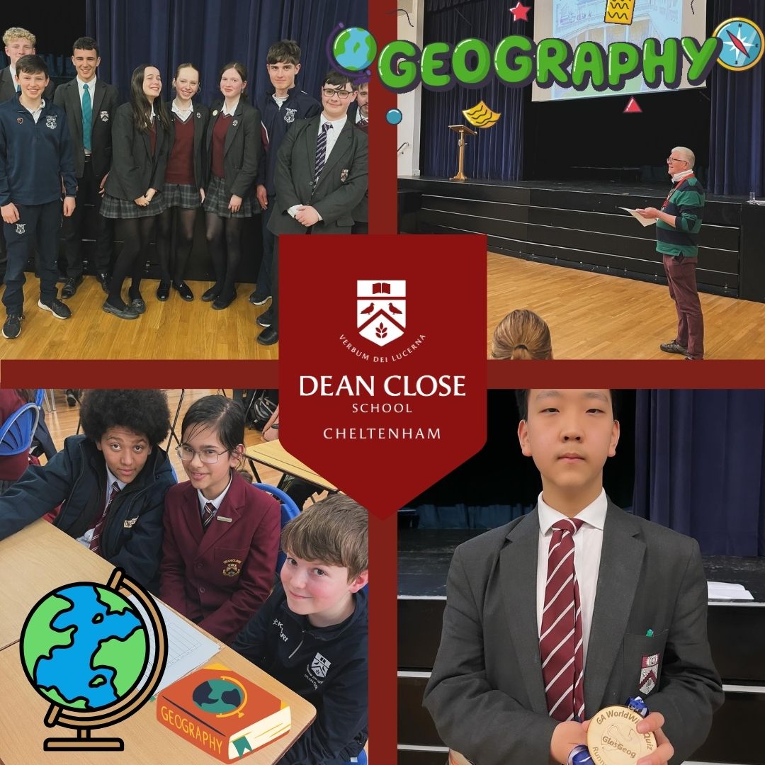 Dean Close School Seniors proudly hosted the first WorldWise quiz for the newly formed Gloucestershire Branch of the Geographical Association.🏆 #DeanCloseGeography #DeanCloseAcademics #DeanCloseCourage #DeanCloseCompetition #DeanCloseSenior #DistinctlyDeanClose