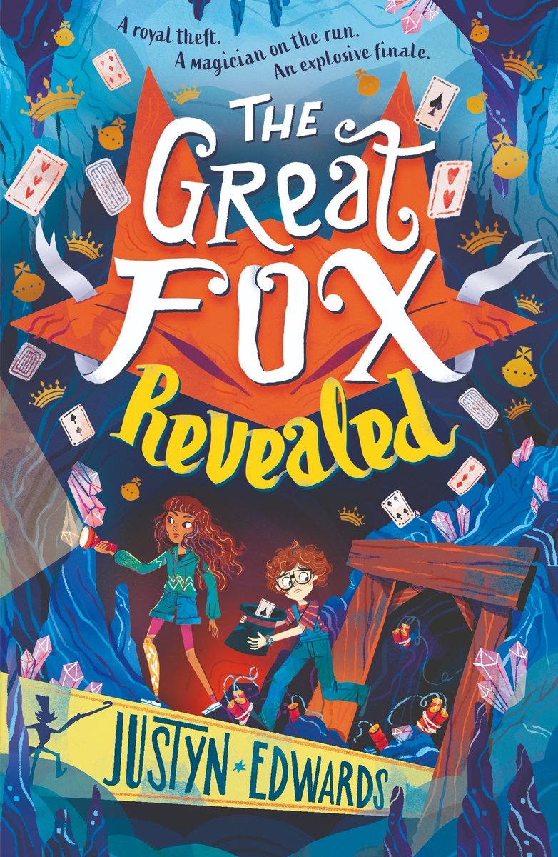 🦊COVER REVEAL!🦊
I'm very excited to reveal the cover of the third Great Fox book - The Great Fox Revealed.
Thank you soooo much to <a href="/WalkerBooksUK/">Walker Books</a>, to my brilliant editor <a href="/ems_worth/">Emily McDonnell</a>, to my fab long-suffering agent <a href="/thestormboy/">Kirsty McLachlan</a>, and to @flaviasorr for this amazing cover! 😍😍