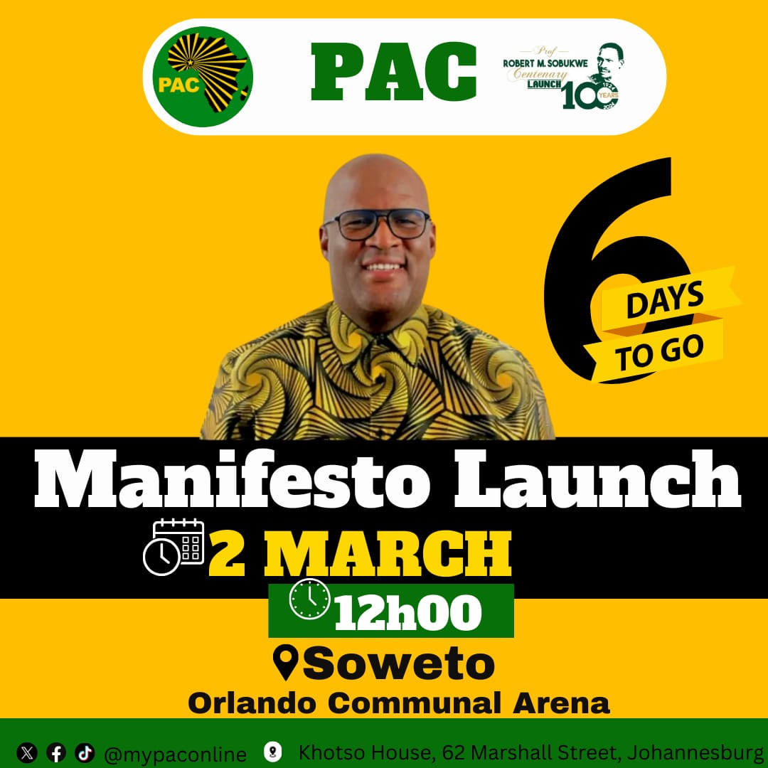 Pan Africanist Congress of Azania (PAC) tweet media