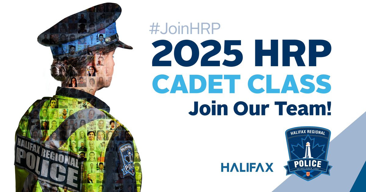 Halifax_Police (@hfxregpolice) on Twitter photo Interested in learning more about <a href="/HfxRegPolice/">Halifax_Police</a>’s 2025 Cadet Class? <a href="/HfxRegPolice/">Halifax_Police</a> Recruitment Teams are visiting CTV Morning Live Atlantic now and they will be at the Halifax Shopping Centre <a href="/shopHSC/">Halifax Shopping Centre</a> on Saturday from 11 a.m. – 4 p.m. Stop by and learn more about how you can Interested in learning more about <a href="/HfxRegPolice/">Halifax_Police</a>’s 2025 Cadet Class? <a href="/HfxRegPolice/">Halifax_Police</a> Recruitment Teams are visiting CTV Morning Live Atlantic now and they will be at the Halifax Shopping Centre <a href="/shopHSC/">Halifax Shopping Centre</a> on Saturday from 11 a.m. – 4 p.m. Stop by and learn more about how you can