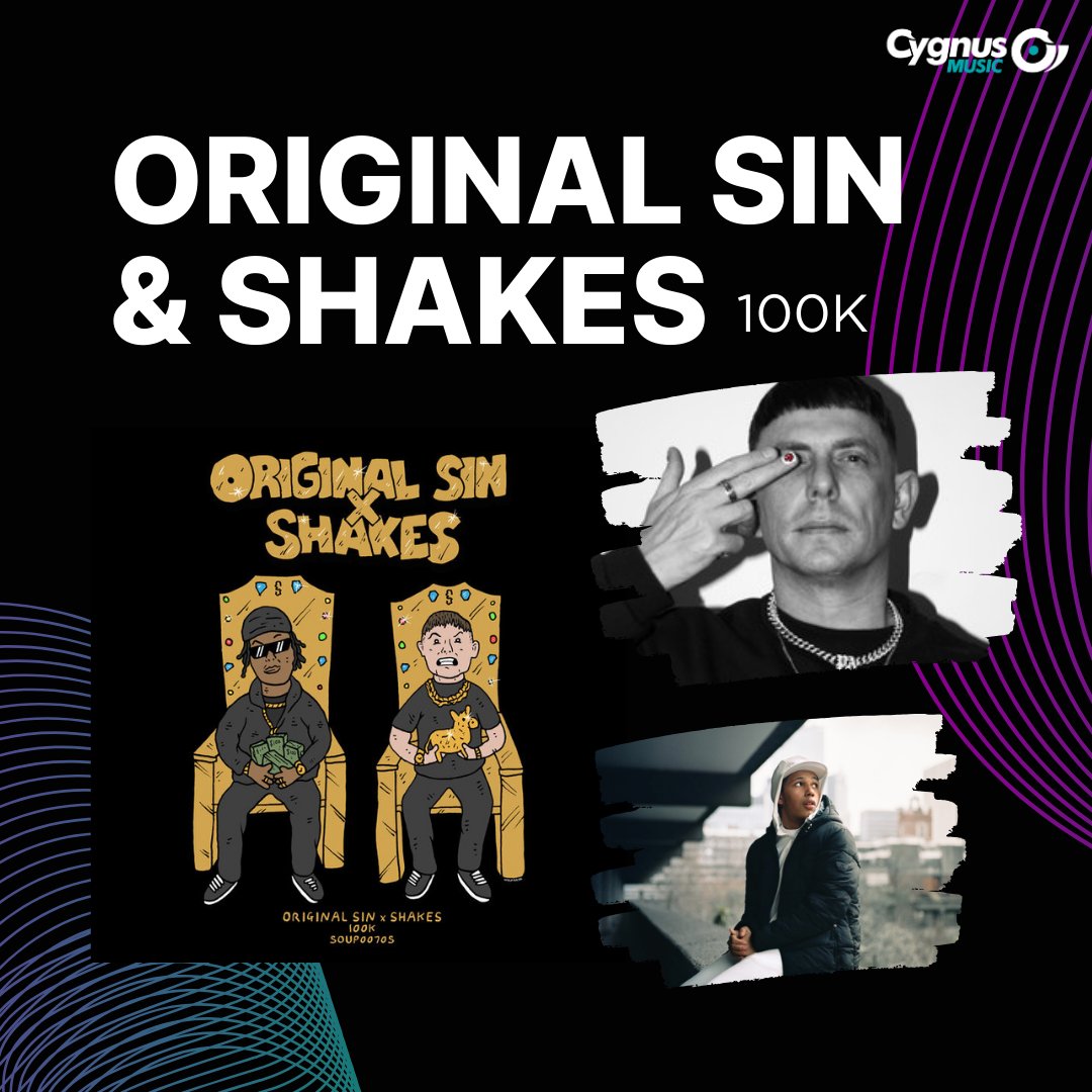 Original Sin & Shakes - 100k Souped Up Records >> cygnusmusic.link/2yv19e Let's go! 💥💥💥