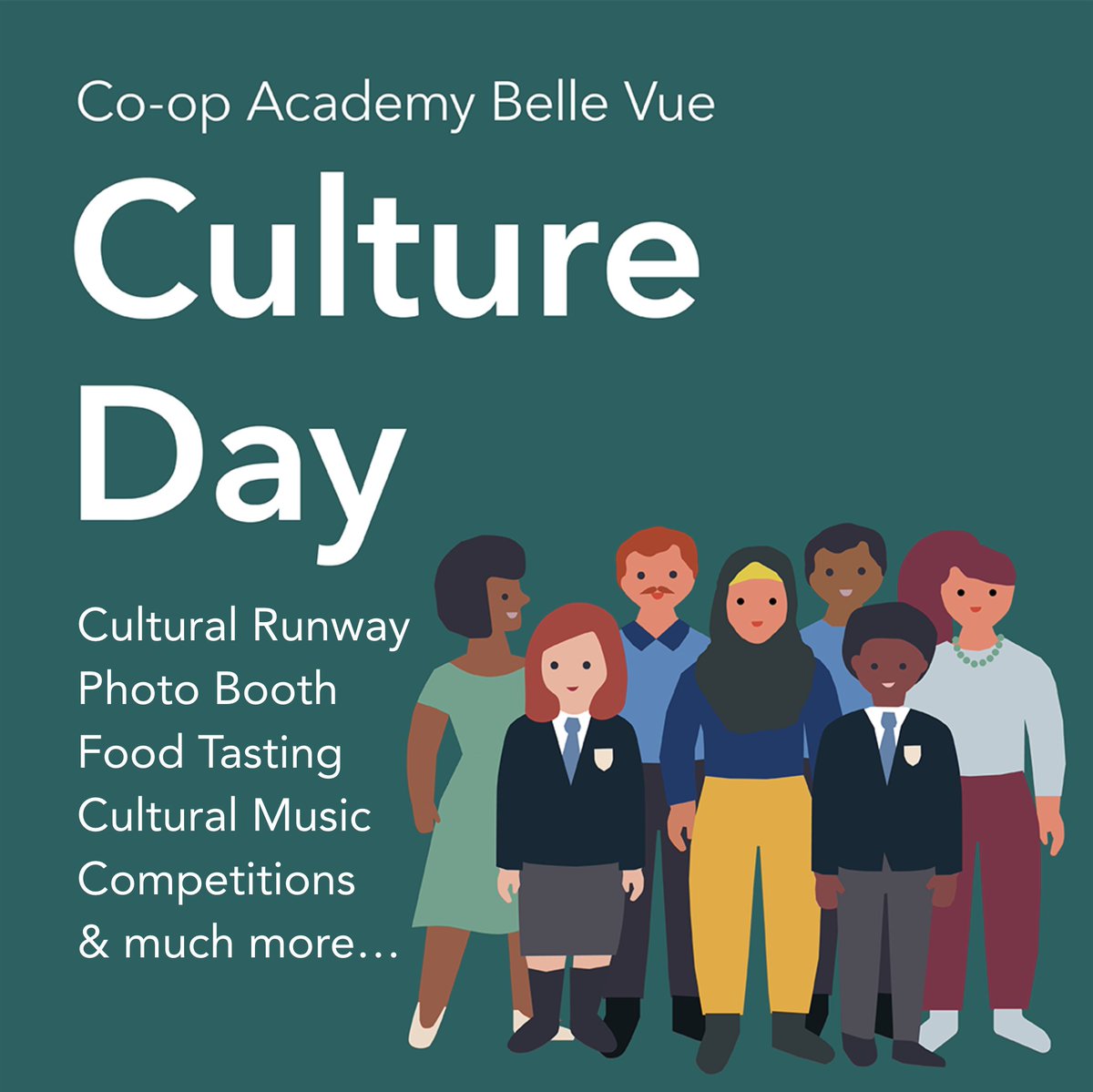 Our first Culture Day of the academic year takes place on Friday March 1st!