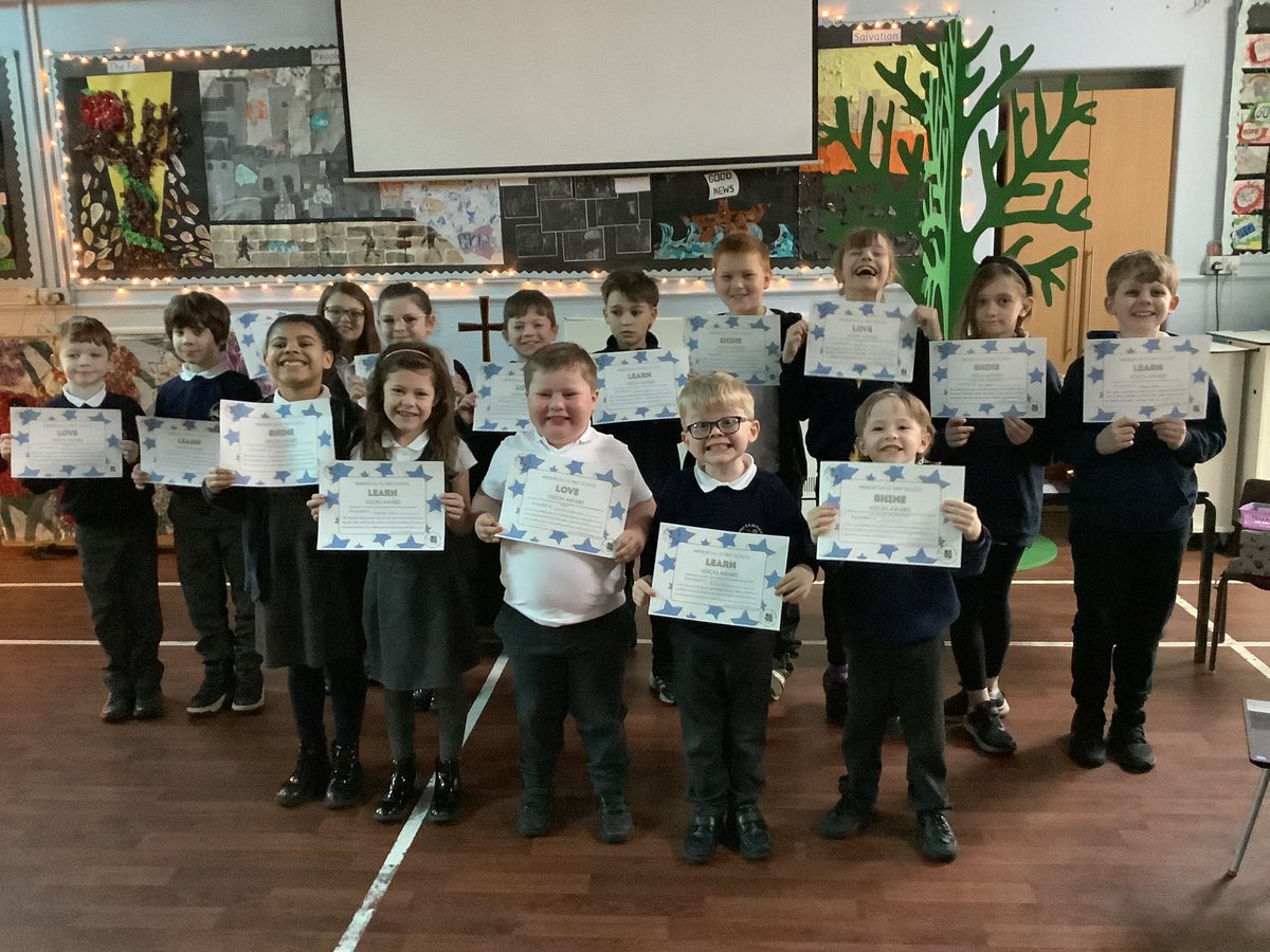 Well done to this week's Vision Award Winners! #LoveLearnShine