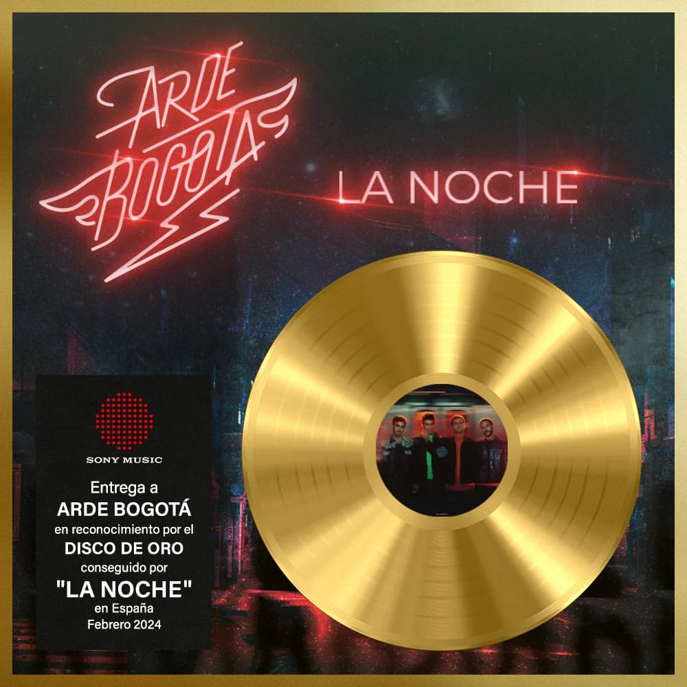NeoMusicBox's tweet photo. Este disco, grabado en Neo Music Box, se ha convertido en Disco de Oro. Y es normal: el talento de estos cuatro músicos es increíble. ¡Felicidades @arde_bogota y a por muchos más éxitos! ❤️🤘
#NeoMusicBox #EstudioDeGrabacion #Música #ArandaDeDuero https://t.co/qOsL6UaGLA