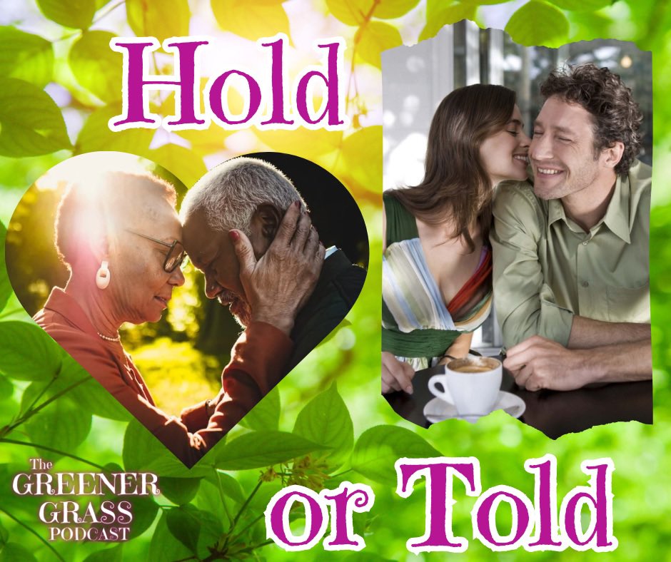Physical touch & words of affirmation make you feel warm & never cold. But which one would you rather, Hold or Told? #thegreenergrasspodcast #greenergrasspodcast #podcast #offthetonguepodcastnetwork #wouldyourather #prosandcons #youhavetopickone #youtube #spotify #patreon