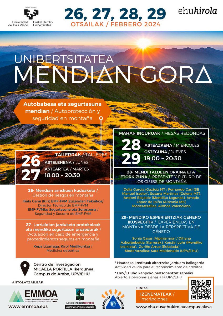 Oso interesgarria!! Ez galdu

Tailerrak eta Mahai-inguruak