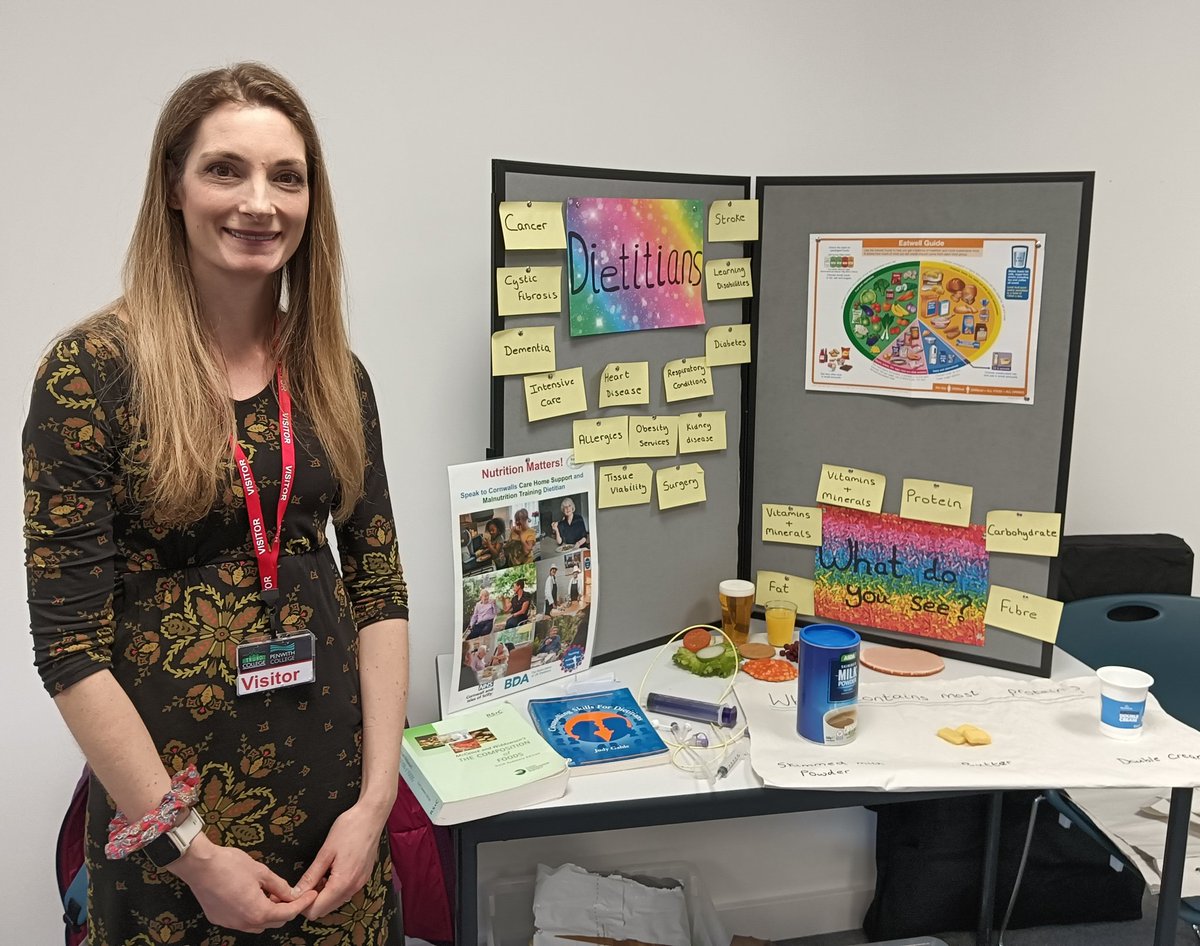 I have had the pleasure of being amongst an abundance of awesome <a href="/cornwall_ahps/">Cornwall AHPs</a> #CareerAmbassadors <a href="/Truro_Penwith/">Truro&PenwithCollege</a> #STEM #NHSCareers event at Callywith College this morning #NHSinsight on hand to raise awareness of the routes to roles and professions