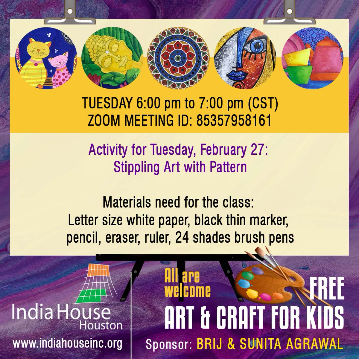 indiahouse's tweet photo. Make your kids learn the different art styles they want so they can unleash the creativity within. Join today: https://t.co/eH5Y6eVg15

#art #artist #crafts #creativity #CreativePlayground #CreativeSynergy #creativemiracles #learning #LearningJourney #houstonmeets #Houston https://t.co/kpjWxJwLkS