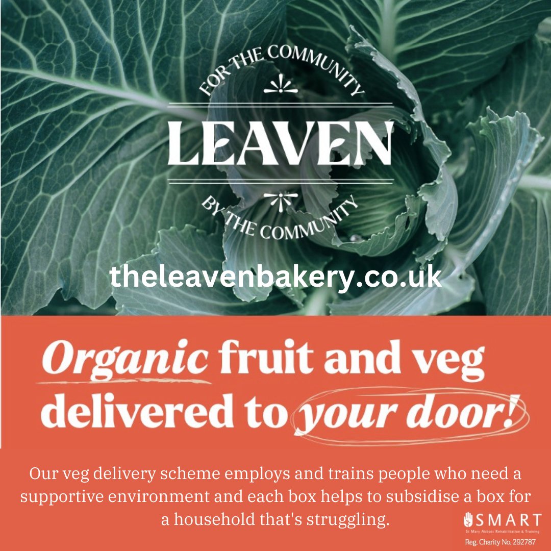 We're proud to support this great K&C veg box scheme from @SMARTLondon so if you appreciate the best organic produce & want to support the planet as well as your local community then please contact them and have a #FeelGoodFriday shorturl.at/cvRS8 & shorturl.at/loAS6