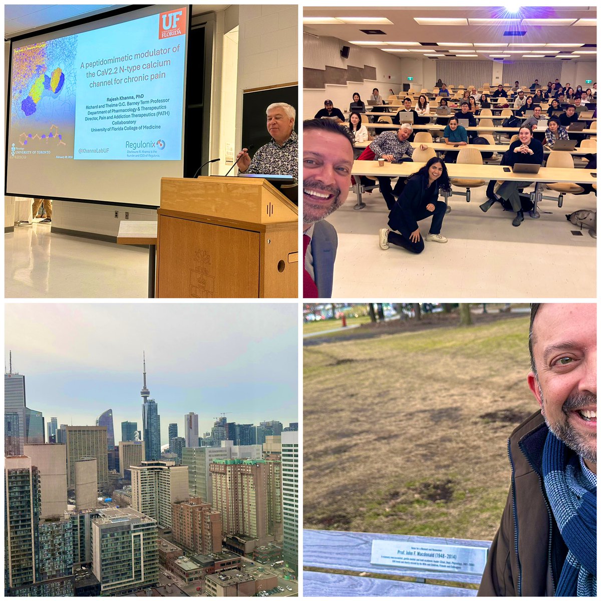 Dr. Rajesh Khanna of the KhannaLabUF (@khannalabuf) on Twitter photo Thrilled to have spoken at <a href="/UofT/">University of Toronto</a> Physiology Dept. hosted by Mike Salter <a href="/SickKidsNews/">The Hospital for Sick Children (SickKids)</a> <a href="/UofT_Pain/">UTCSP</a>. Sharing insights in the same room where I once learned was truly special. Huge thanks to Prof. John F. McDonald for his lasting influence. #MemorableSeminar #UofT
👀 the #NAPSters Thrilled to have spoken at <a href="/UofT/">University of Toronto</a> Physiology Dept. hosted by Mike Salter <a href="/SickKidsNews/">The Hospital for Sick Children (SickKids)</a> <a href="/UofT_Pain/">UTCSP</a>. Sharing insights in the same room where I once learned was truly special. Huge thanks to Prof. John F. McDonald for his lasting influence. #MemorableSeminar #UofT
👀 the #NAPSters