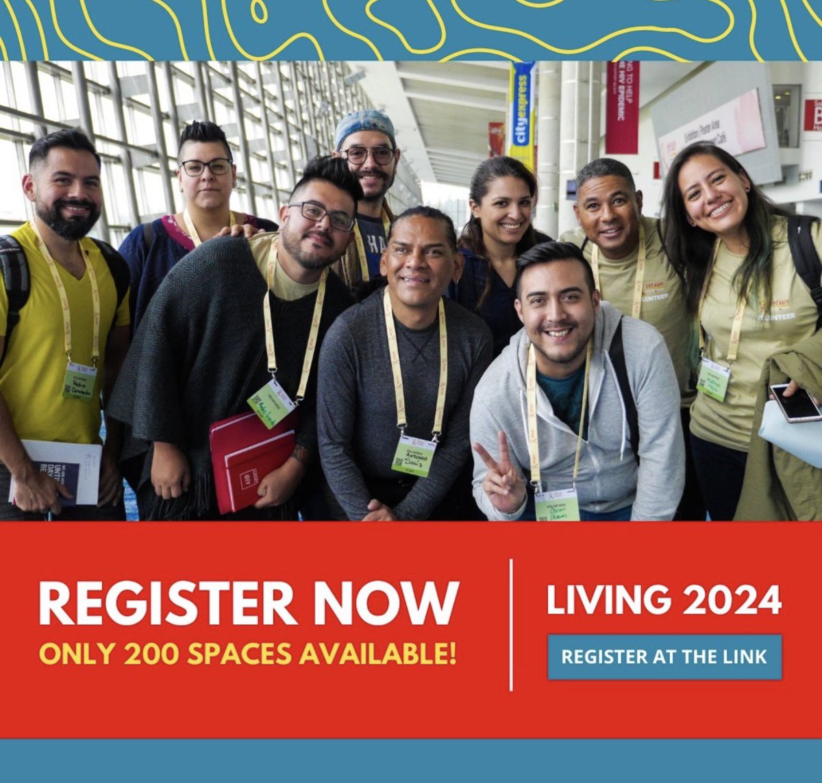 Apply to join a diverse community of #PLHIV for Living2024 Conference. Applications close on March 21st. surveymonkey.com/r/JT7W9LD 📌📍 #putcommunitiesfirst @gnpplus @yplus_global @aids_conference @iasociety @unaidsglobal