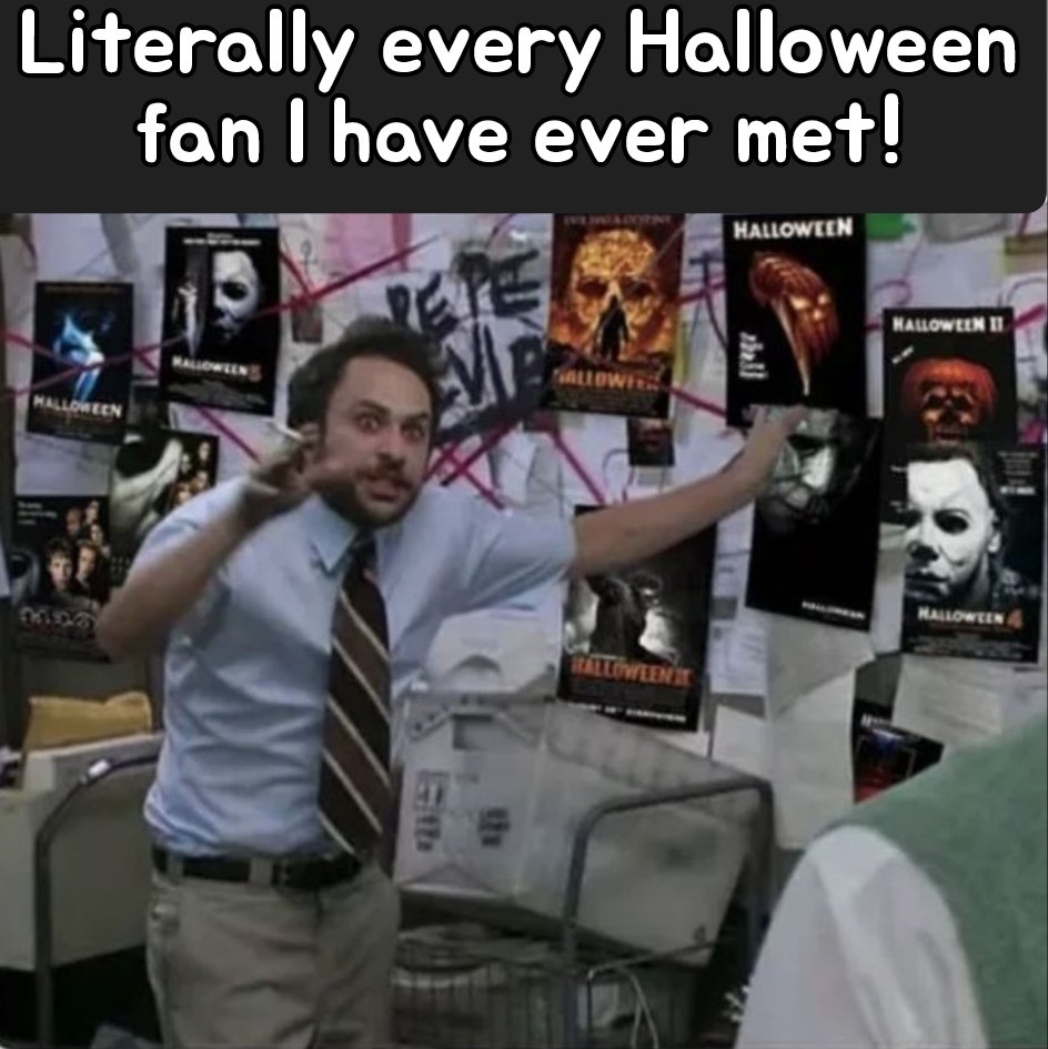 No shaming. I love all the Halloween fans, but sometimes, just sometimes... 

OK, all the time you're like this 😅

#Halloween