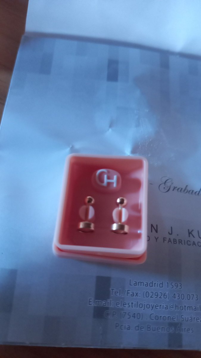 Los aritos de nuestra princesa 👸 🐣cada vez falta menos mi ammor para conocernos