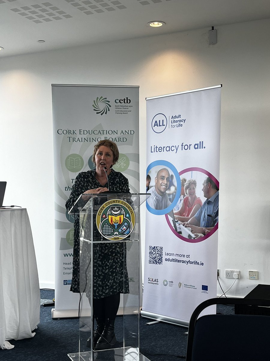 DearbhailLawles's tweet photo. Fantastic morning with @CorkETB at the launch of new Active Citizenship programme and handbook for tutors. 

It’s a free resource funded by the Adult Literacy for Life office in @SOLASFET 

Well done to @Nuala_Glanton @CiaranALynch and all involved 

✨@aontas #CommunityEducation https://t.co/NU99bGBgkK