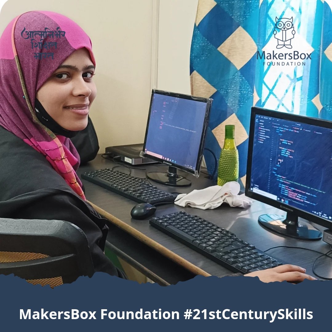 MakersBoxORG's tweet image. Sumbul trying to understand her own code like... 🤔💻 #CodingStruggles #DeveloperLife #DebuggingFun #HTMLHumor #STEMeducation #21stCenturySkills
#FutureReady #DigitalLearning #InnovationInEducation #TechEd #STEMLearning
#STEAM #EdTech #CriticalThinking
#ProblemSolving