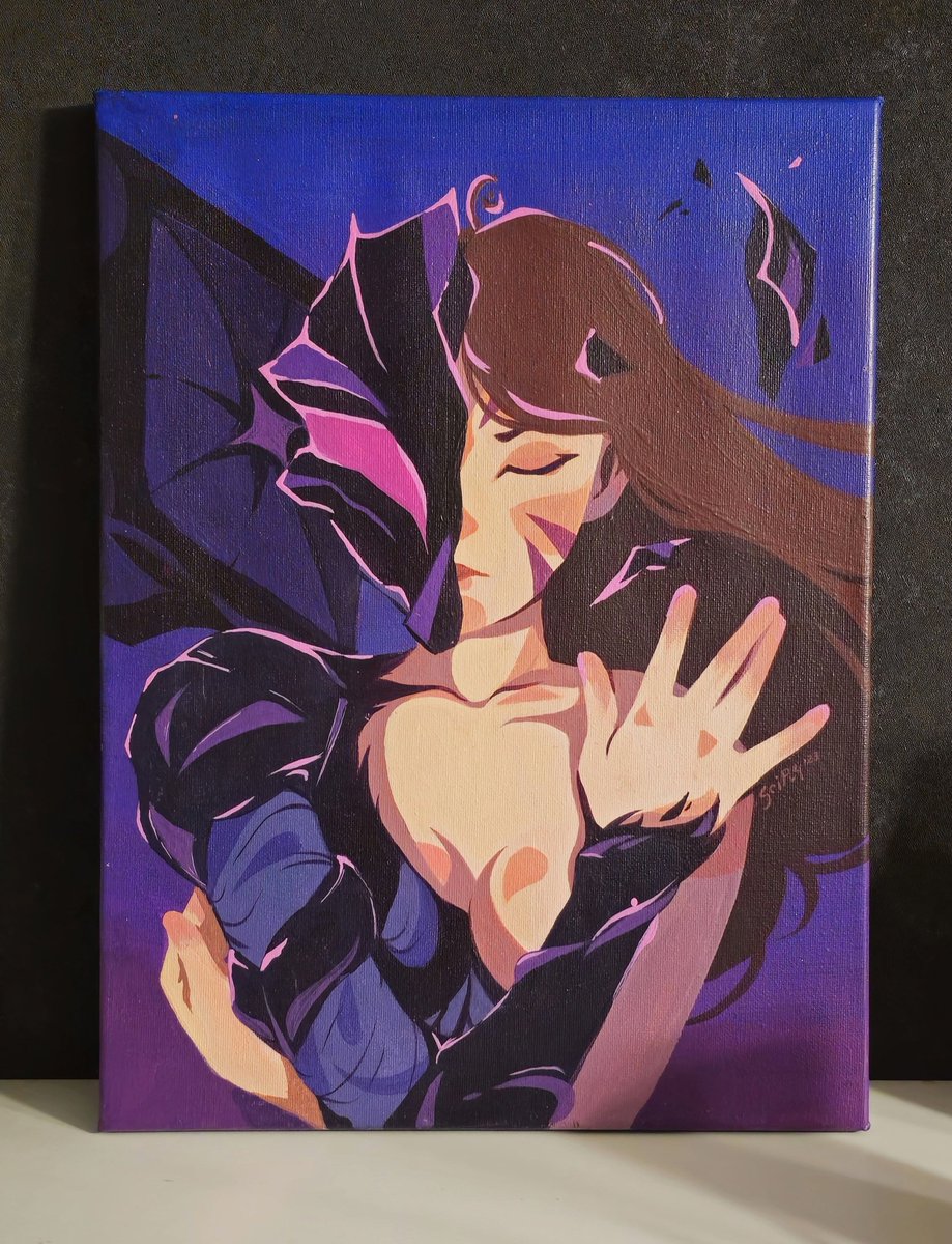 SoiPo4's tweet image. my attempt to paint something with acrylics :с
23.12.23
#ArtofLegends #Kaisa #LeagueOfLegends #LeagueOfLegendsFanArt