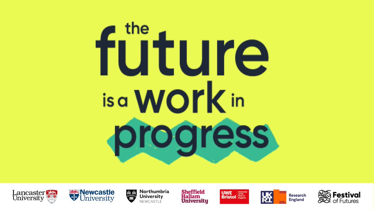 We can’t wait to welcome our partners to Lancaster University on 15 March to share the culmination of five years of design-led research at 'The future is a work in progress' as part of our Festival of Futures. Will you join us? tinyurl.com/yc8fsbm4