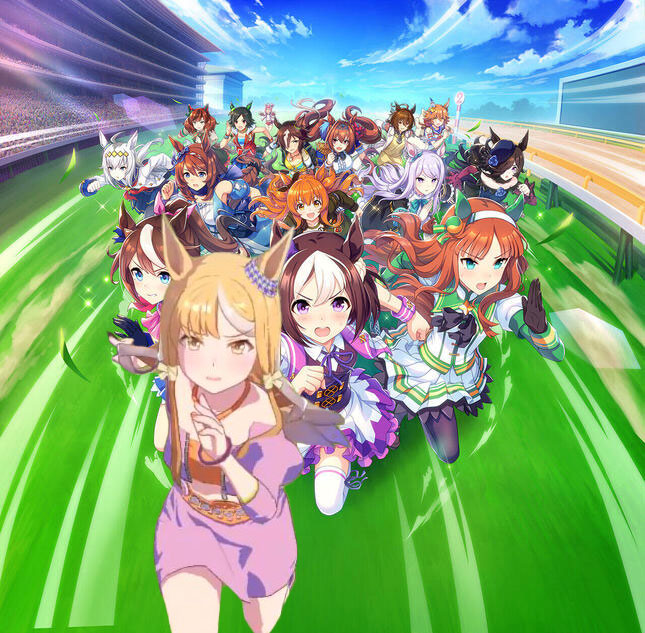 ウマ娘 プリティーダービー ハッピ キービジュアル ウマ娘 プリティー